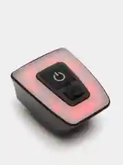 Черный фонарь-светильник велосипедный аккумуляторный с USB-зарядкой, водонепроницаемый
