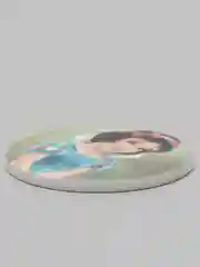 Белый кабошон вырубка фишки, 3 см