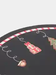 Салфетка кухонная круглая Доляна Пряник, d=36 см