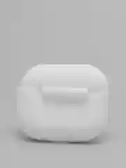 Серебряный силиконовый чехол для AirPods 3