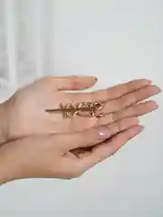 Небесно-голубой заколка для волос