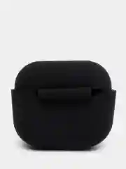 Черный силиконовый чехол для AirPods 3