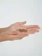 Коричневый заколка для волос