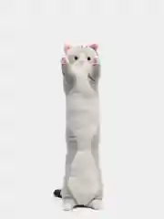 Серый мягкая игрушка кошка Long Cat/кот батон/длинный кот