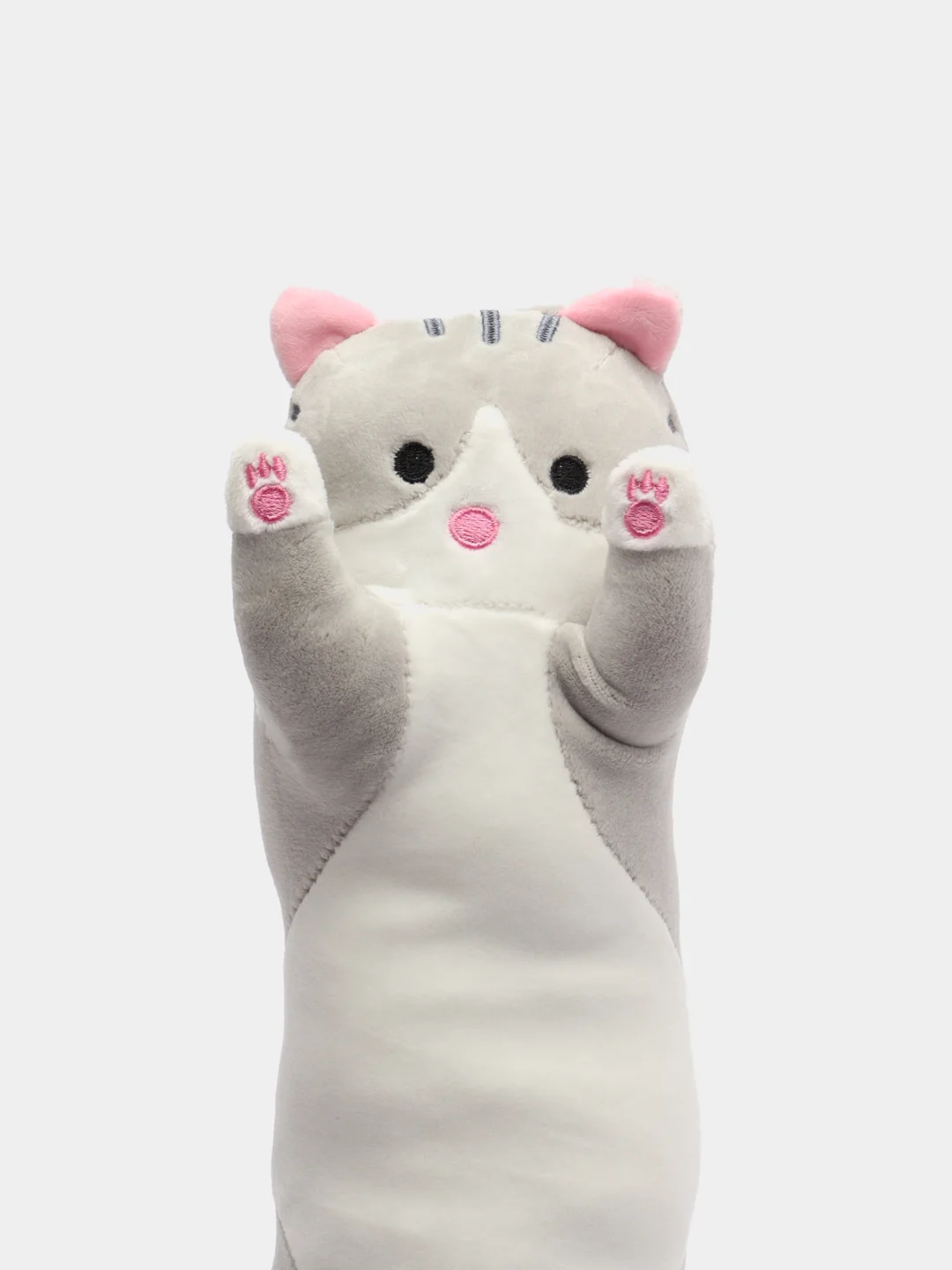 Серый мягкая игрушка кошка Long Cat/кот батон/длинный кот
