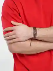 Карамельный браслет кожаный, мужской, 22 вида