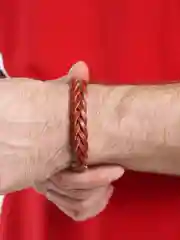 Марсала браслет кожаный, мужской, 22 вида