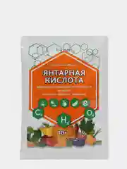 Удобрение "Янтарная Кислота" стимулятор роста и развития, 10 г