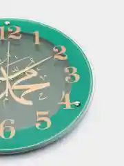 Часы настенные "21 Век. Мухаммад", корпус зеленый, 4040-107