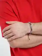 Угольный браслет кожаный, мужской, 22 вида