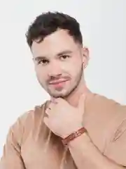 Песочный хаки браслет кожаный, мужской, 22 вида