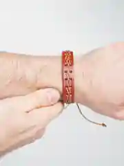 Песочный хаки браслет кожаный, мужской, 22 вида