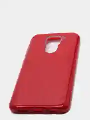 Розовый чехол XIAOMI REDMI Note 9 c защитой камеры