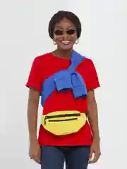 Желтый сумка на пояс