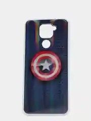 Синий меланж чехол  XIAOMI REDMI Note 9 / 10X