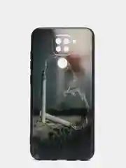 Серый меланж чехол  XIAOMI REDMI Note 9 / 10X