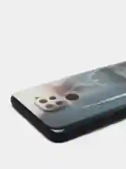 Серый меланж чехол  XIAOMI REDMI Note 9 / 10X