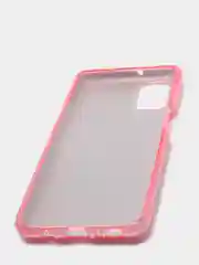 Розовый чехол с блестками для Samsung M31S