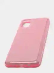 Розовый чехол с блестками для Samsung M31S