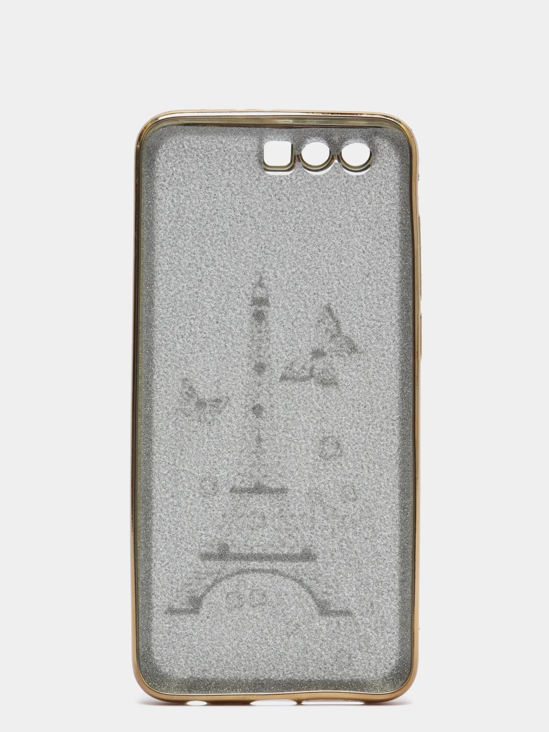 Серебряный чехол накладка Honor 9