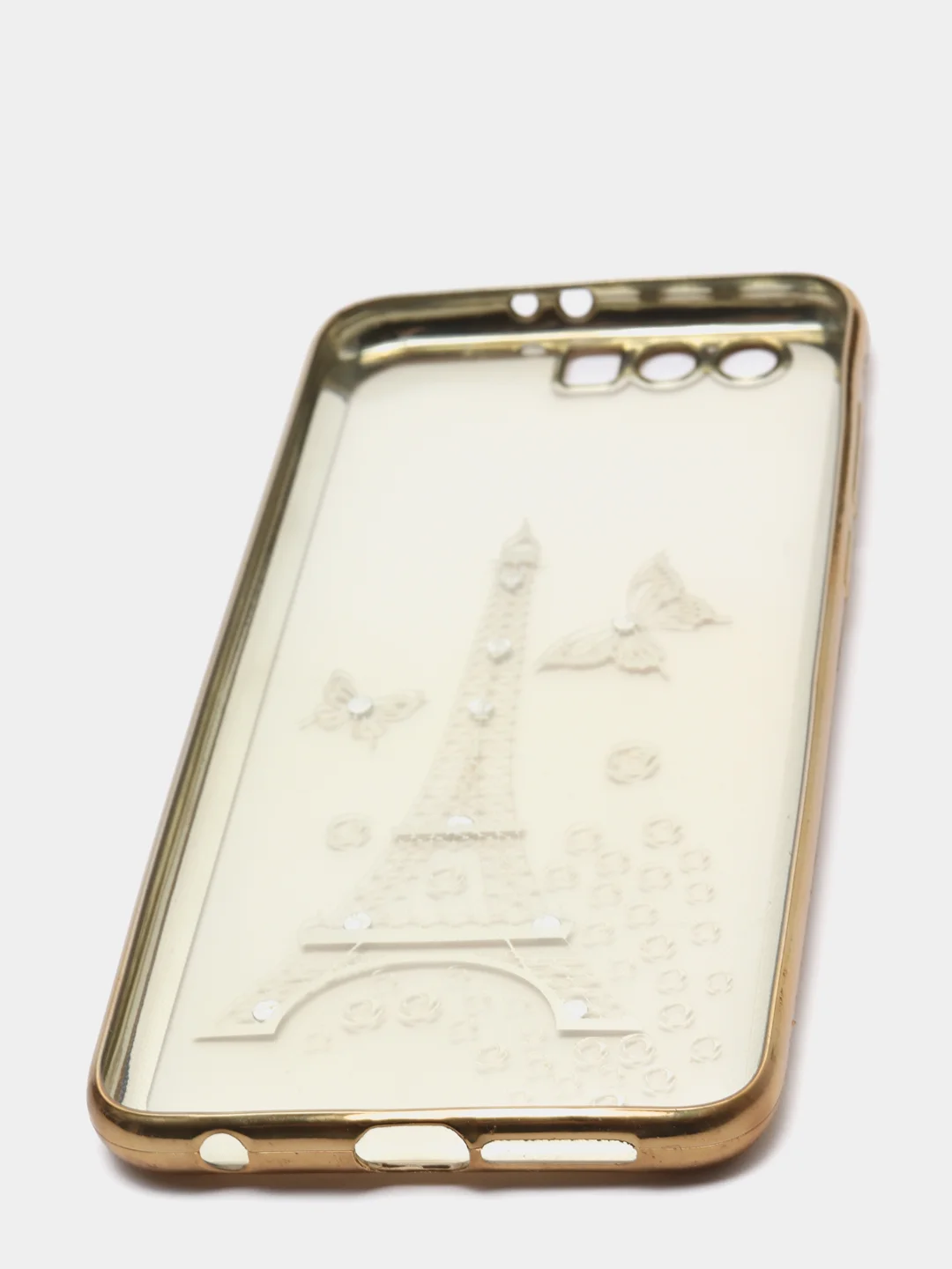 Серебряный чехол накладка Honor 9
