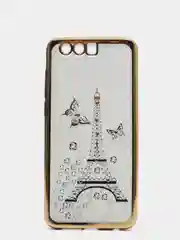 Серебряный чехол накладка Honor 9