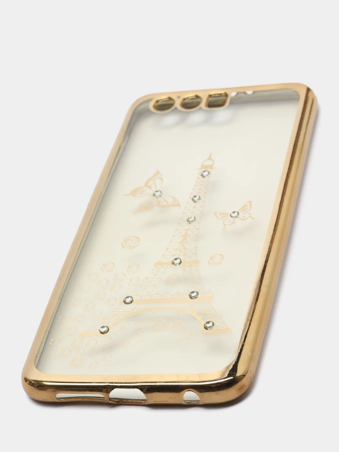 Серебряный чехол накладка Honor 9