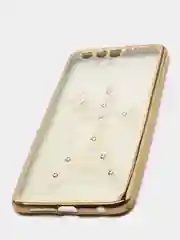 Серебряный чехол накладка Honor 9
