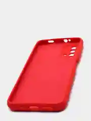 Алый чехол для REDMI 9T, с защитой камеры и бархатом внутри