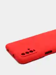 Алый чехол для REDMI 9T, с защитой камеры и бархатом внутри