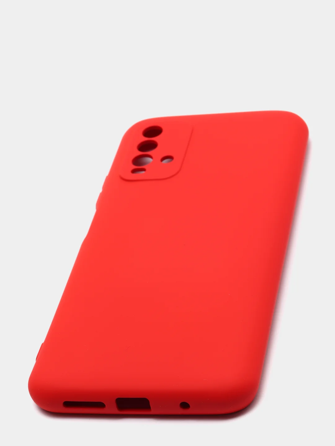 Алый чехол для REDMI 9T, с защитой камеры и бархатом внутри