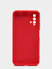 Алый чехол для REDMI 9T, с защитой камеры и бархатом внутри
