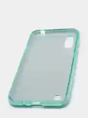 Бирюзовый чехол блестящий Samsung A01 / M01