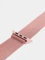 Розовый ремешок Apple Watch 38 /40 /41, 42 /44 /45 мм миланское плетение (миланская петля)