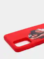 Кораллово-розовый чехол Samsung A52