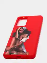 Кораллово-розовый чехол Samsung A52