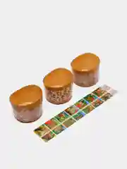Коричневый формы для куличей "Пасха", бумажные