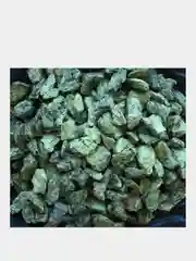 Зелёный хаки мраморная крошка, не галтованная
