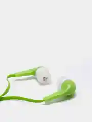Зеленый проводные стерео наушники H110, mini-jack 3,5 мм