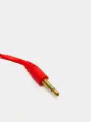 Красный проводные стерео наушники 3,5 мм, Вакуумные mini-jack H130