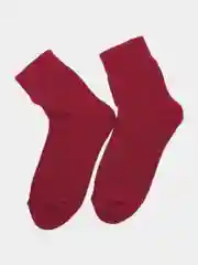Бордовый носки детские без рисунка