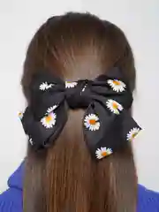 Угольный бант для волос, на заколке, атласный, 20 цветов
