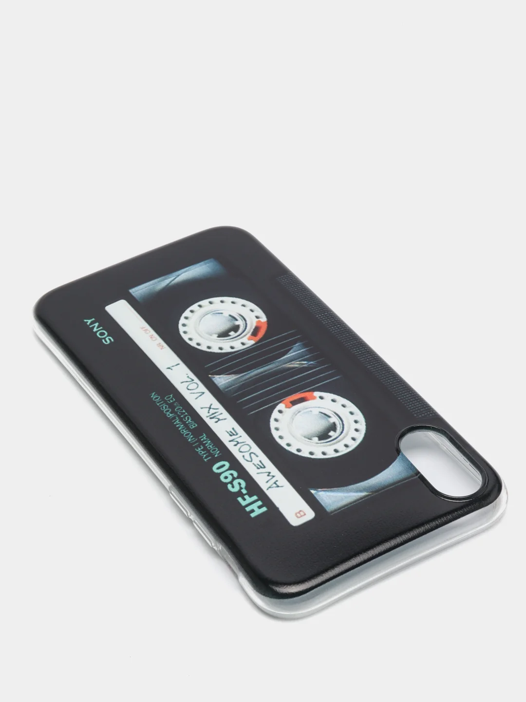 Хром силиконовый чехол на Apple iPhone XR / Айфон XR прозрачный, с рисунком, защита камеры