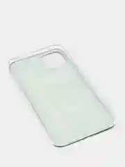 Хром силиконовый чехол на Apple iPhone 11 / Айфон 11 прозрачный, с рисунком, защита камеры