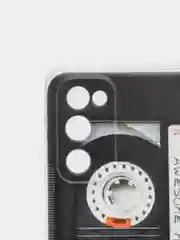Хром силиконовый чехол на Samsung Galaxy S20 FE / Самсунг S20 FE прозрачный, с рисунком