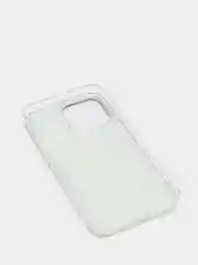 Хром силиконовый чехол на iPhone 13 Pro/Айфон 13 Pro прозрачный, с рисунком, защита камеры