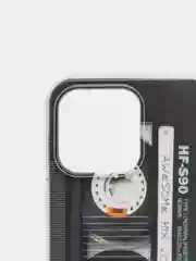 Хром силиконовый чехол на iPhone 13 Pro/Айфон 13 Pro прозрачный, с рисунком, защита камеры