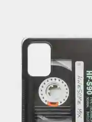 Хаки силиконовый чехол на Samsung Galaxy A51 / Самсунг А51 прозрачный с рисунком, защита камеры
