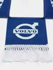 Синий вымпел "VOLVO. СПАСИ И СОХРАНИ", 47х12 см