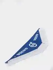 Синий вымпел "VOLVO. СПАСИ И СОХРАНИ", 47х12 см